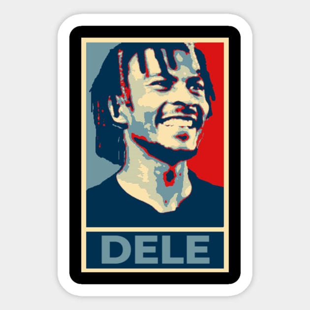 Dele Alli - Hope Sticker by GlassbyDebbie